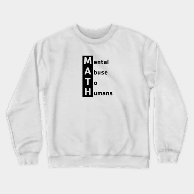 Math Definition Crewneck Sweatshirt by Venus Complete